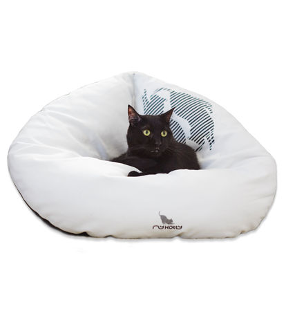 EMI white Cat Bed