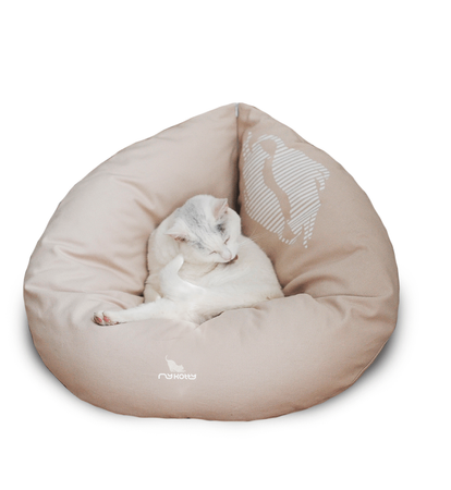 EMI beige Cat Bed